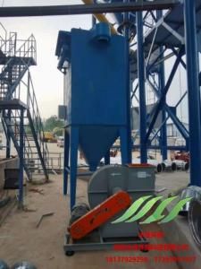 濟(jì)源中鐵四局商混站倉(cāng)頂除塵